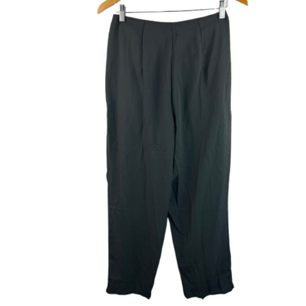 Cupshe NWT Dark Gray Pleated Wide-leg Pants/Trousers Size Small - Picture 4 of 7